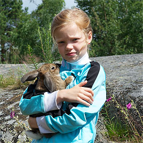 Malin och Tussen sommaren 2012